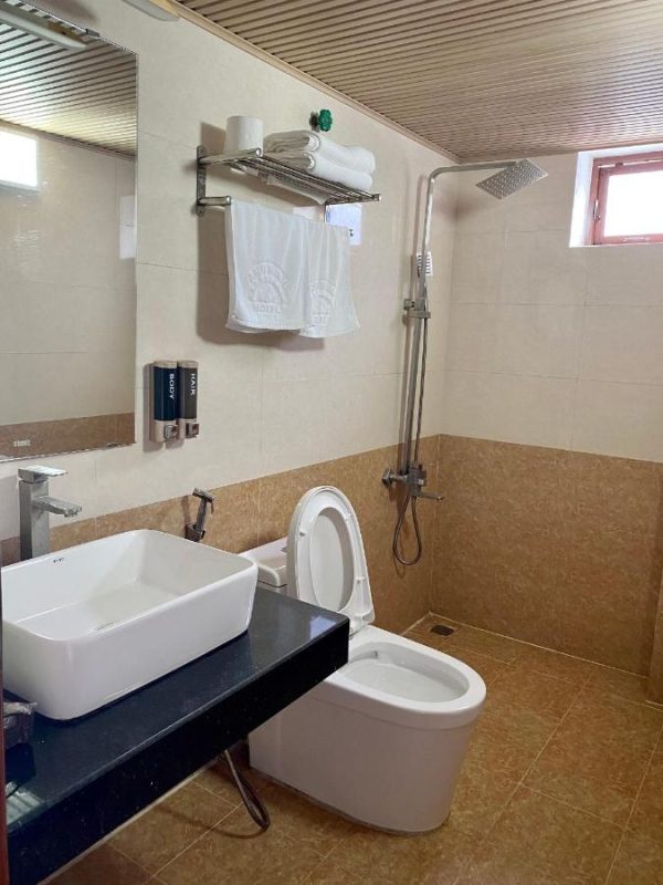 Homestay view nhà tắm đẹp